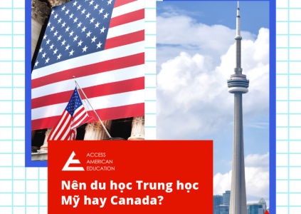 DU HỌC TRUNG HỌC MỸ HAY CANADA?
